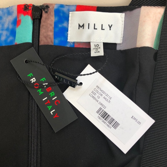 NWT Milly ‘Lorena’ Print Dress - Picture 5 of 5